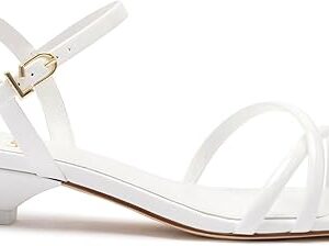 51xknE2+r8L._AC_UL500_ Charlotte Sandal In White Patent Leather