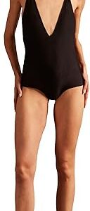Solid Inamorata Bare-Back Swimsuit Solid Inamorata Bare-Back Swimsuit