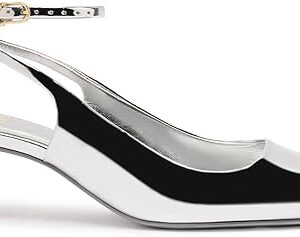 Amal Pump In Silver Specchio Amal Pump In Silver Specchio
