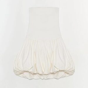 Pollie Strapless Combo Mini Dress Pollie Strapless Combo Mini Dress