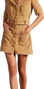 Terry Belted Mini Dress Terry Belted Mini Dress