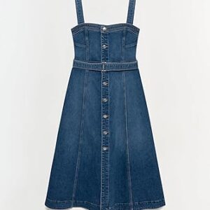 Alba Denim Midi Dress Alba Denim Midi Dress