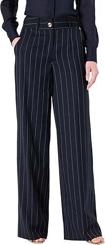 Flat Front Wide Leg Pant