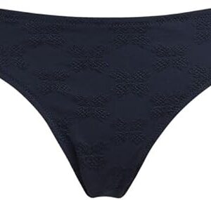 Women’s Midi Brief Bikini Bottom Turtles Monogram Women's Midi Brief Bikini Bottom Turtles Monogram