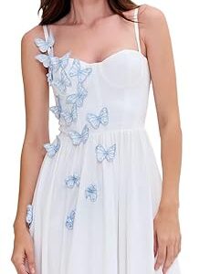 Flutter Poplin Butterfly Midi Dress Flutter Poplin Butterfly Midi Dress
