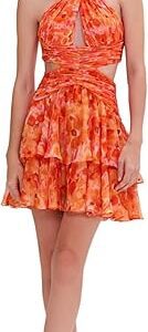 Myosotis Halterneck Mini Dress Myosotis Halterneck Mini Dress