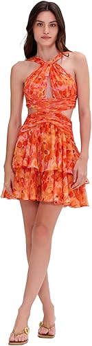 Myosotis Halterneck Mini Dress