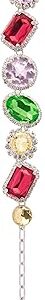 Crystal Gemstone Necklace, O/S, Multi Crystal Gemstone Necklace, O/S, Multi