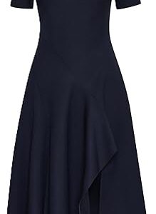 Wave Detail Midi Dress Wave Detail Midi Dress