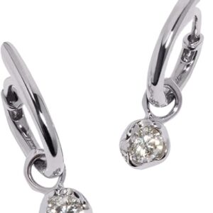 Six Hoop Whoopsie Daisy 0.20ct Diamond Earrings, 14ct White Gold and 18ct White Gold Six Hoop Whoopsie Daisy 0.20ct Diamond Earrings, 14ct White Gold and 18ct White Gold