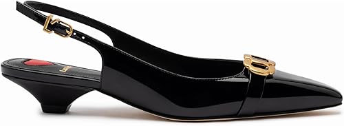 Franca Pump In Black Patent Leather