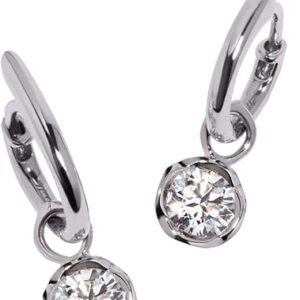 Six Hoop Whoopsie Daisy 0.70ct Diamond Earrings, 14ct White Gold and 18ct White Gold Six Hoop Whoopsie Daisy 0.70ct Diamond Earrings, 14ct White Gold and 18ct White Gold