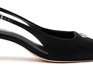 Maxine Pump In Black Fabric Maxine Pump In Black Fabric