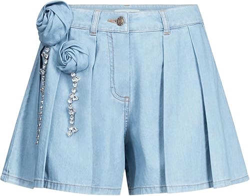 Crystal Rosette Skort