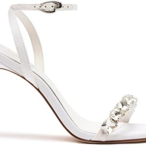Calypso Sandal In White Fabric Calypso Sandal In White Fabric