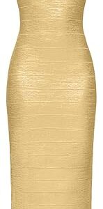 Herve Leger, Foil Cap Sleeve Cut-Out Gown Herve Leger, Foil Cap Sleeve Cut-Out Gown