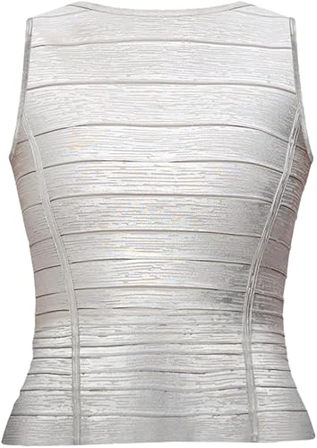 Herve Leger, The Metallic Sienna Top