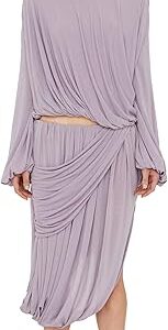 Swept Drape Skirt Swept Drape Skirt