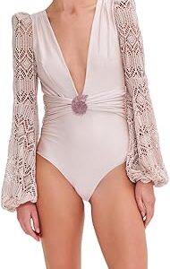 Seashell Lycra Long Sleeve Swimsuit Seashell Lycra Long Sleeve Swimsuit