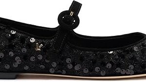 Blair Ballet Flat In Black Sequins Blair Ballet Flat In Black Sequins