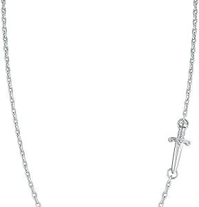 Sword Necklace, 20in, Sterling Silver Sword Necklace, 20in, Sterling Silver