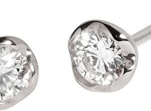 Whoopsie Daisy 0.20ct Diamond Stud Earrings, 18ct White Gold Whoopsie Daisy 0.20ct Diamond Stud Earrings, 18ct White Gold