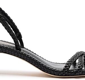 Mini Annie Sandal In Black Leather Mini Annie Sandal In Black Leather