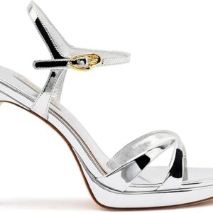 Angelina Sandal In Silver Specchio Angelina Sandal In Silver Specchio
