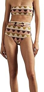 Giardino High-Waisted Bandeau Bikini Giardino High-Waisted Bandeau Bikini