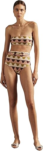 Giardino High-Waisted Bandeau Bikini