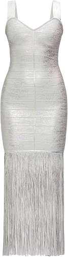 Herve Leger, The Metallic Alba Dress
