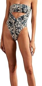 Hera High-Leg Strapless Swimsuit Hera High-Leg Strapless Swimsuit