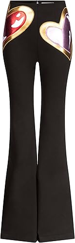 Colorblock Heart Gem Pant