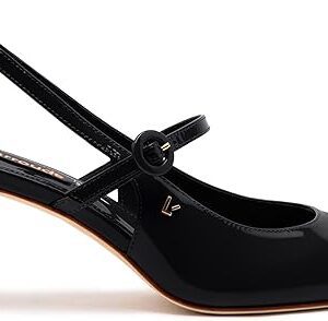 Georgina Pump In Black Patent Leather Georgina Pump In Black Patent Leather