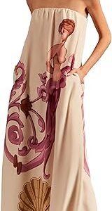 Le Sirenuse Strapless Long Dress Le Sirenuse Strapless Long Dress