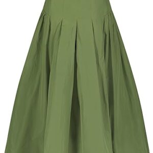 Taffeta Seam Detail Full Skirt Taffeta Seam Detail Full Skirt