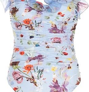 Lily Flower Flutter Swimsuit Lily Flower Flutter Swimsuit