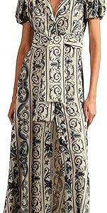 Hera Puff-Sleeved Voluminous Long Dress Hera Puff-Sleeved Voluminous Long Dress