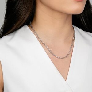 Knuckle Classic Chain Necklace, 14ct White Gold Knuckle Classic Chain Necklace, 14ct White Gold