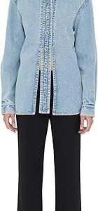 Denim Floating Tab Shirt Denim Floating Tab Shirt
