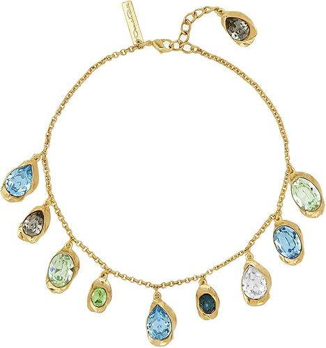 Multi-Colored Crystal Necklace