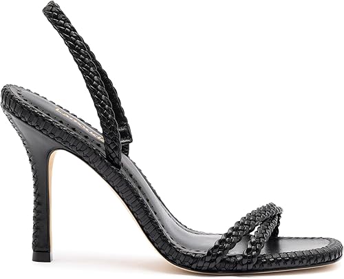 Annie Sandal In Black Leather