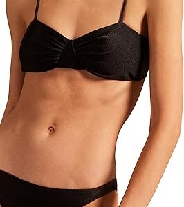 Solid Frilled Bikini Top Solid Frilled Bikini Top