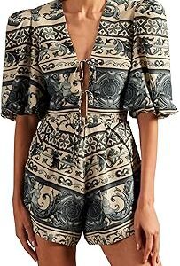 Hera V-Neck Playsuit Hera V-Neck Playsuit