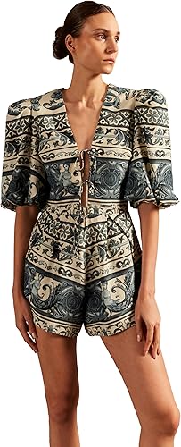Hera V-Neck Playsuit