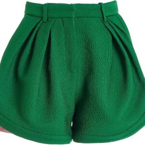 Tailored Running Short In Double Faced Crepe Tailored Running Short In Double Faced Crepe
