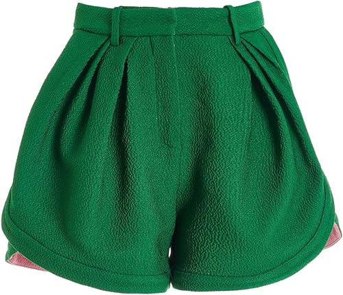 Tailored Running Short In Double Faced Crepe